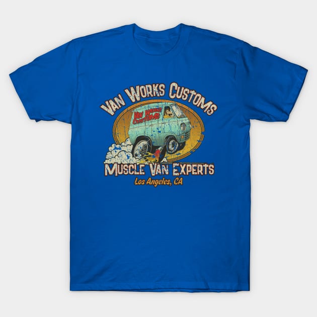 Van Works Customs 1970 T-Shirt by JCD666